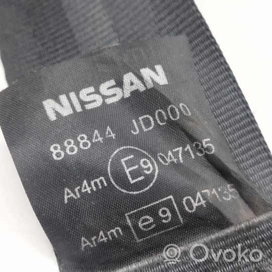 Nissan Qashqai+2 Ceinture de sécurité arrière 606161561