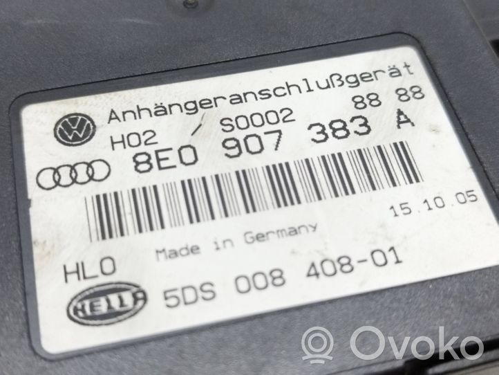Volkswagen Touareg I Module de contrôle crochet de remorque 8E0907383A