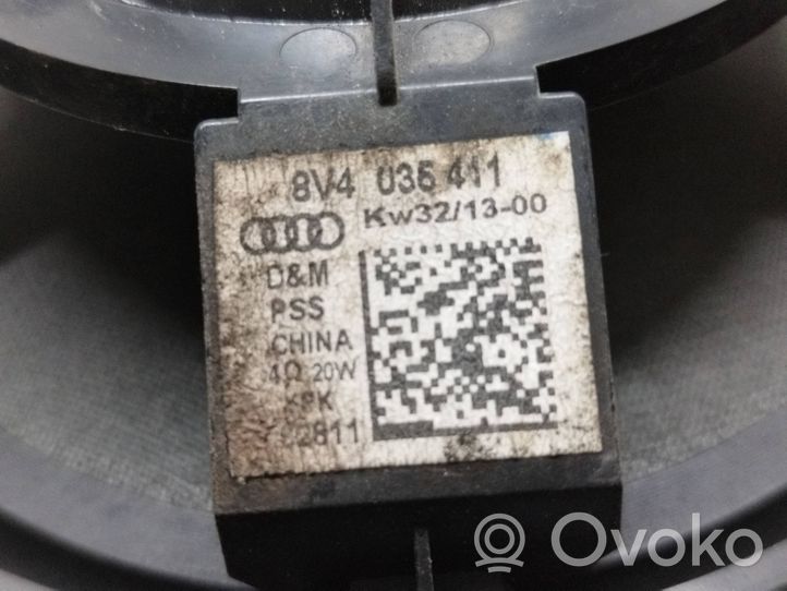 Audi A3 S3 8V Aukšto dažnio garsiakalbis galinėse duryse 8V4035411