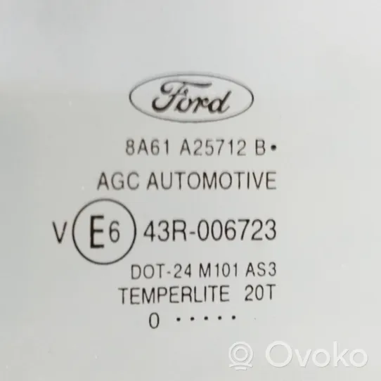 Ford Fiesta Vitre de fenêtre porte arrière 8A61A25712B