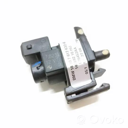 BMW 6 F12 F13 Turboahtimen magneettiventtiili 7612632