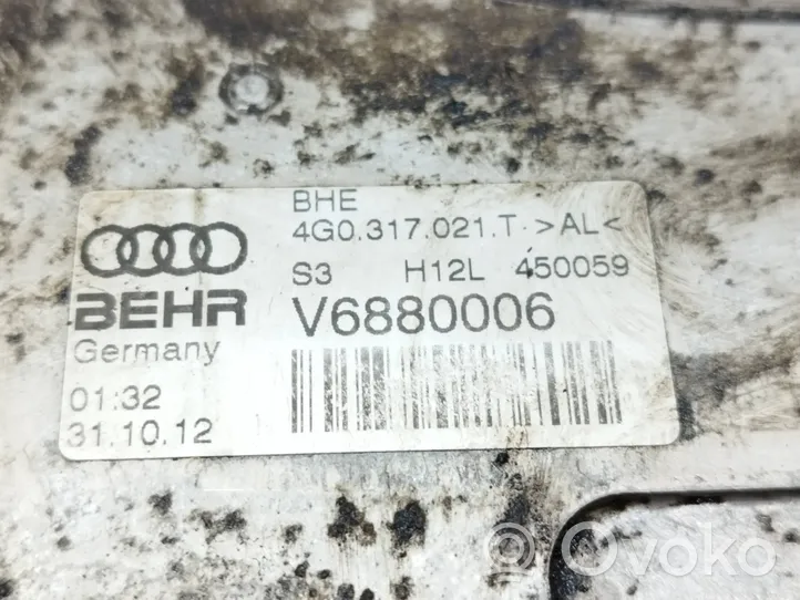 Audi A6 Allroad C7 Vaihteistoöljyn jäähdytin (käytetyt) 4G0317021T