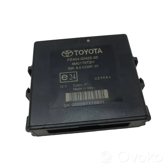 Toyota Avensis T250 Centralina/modulo sensori di parcheggio PDC PZ4640042502