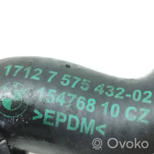 BMW 6 F12 F13 Moottorin vesijäähdytyksen putki/letku 7575432