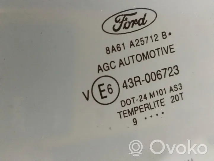 Ford Fiesta Vitre de fenêtre porte arrière 8A61A25712B