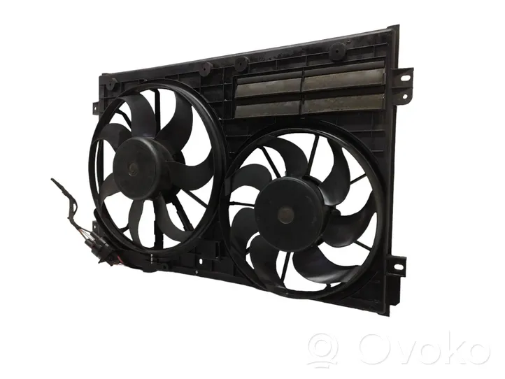 Volkswagen PASSAT B7 Ventilateur de refroidissement de radiateur électrique 1K0121207BC