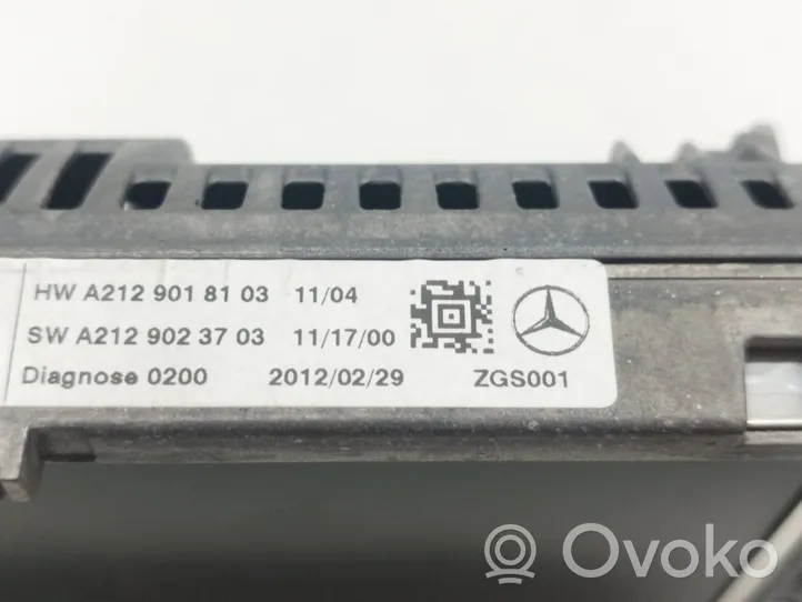Mercedes-Benz CLS C218 X218 Monitor / wyświetlacz / ekran A2129018103
