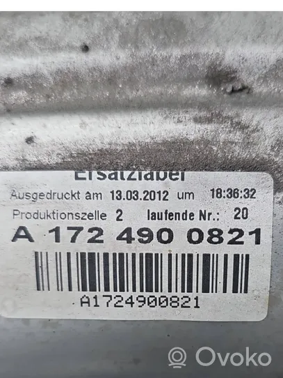 Mercedes-Benz SLK R172 Silencieux / pot d’échappement A1724900821