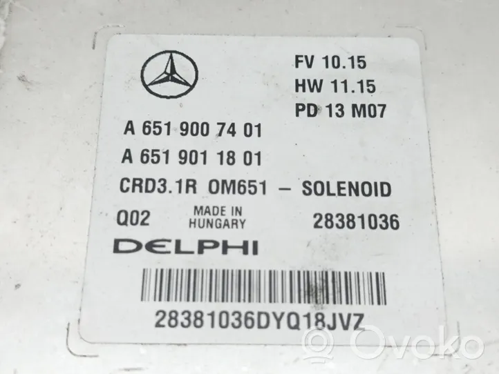 Mercedes-Benz SLK R172 Sterownik / Moduł ECU A6519007401