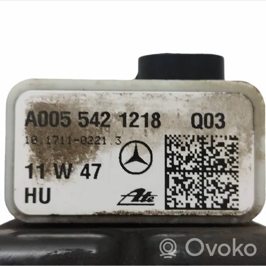 Mercedes-Benz SLK R172 Czujnik uderzenia Airbag A0055421218