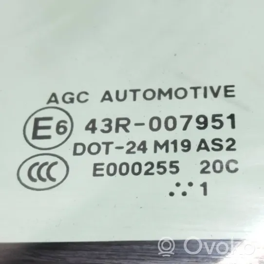 Citroen C3 Szyba karoseryjna drzwi przednich 43R007951