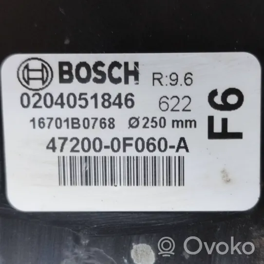 Toyota Verso Servo-frein 472000F060A