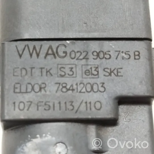 Volkswagen Phaeton High voltage ignition coil 022905715B