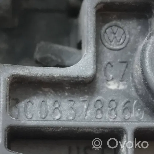 Volkswagen PASSAT B6 Klamka zewnętrzna drzwi tylnych 3C0837886G