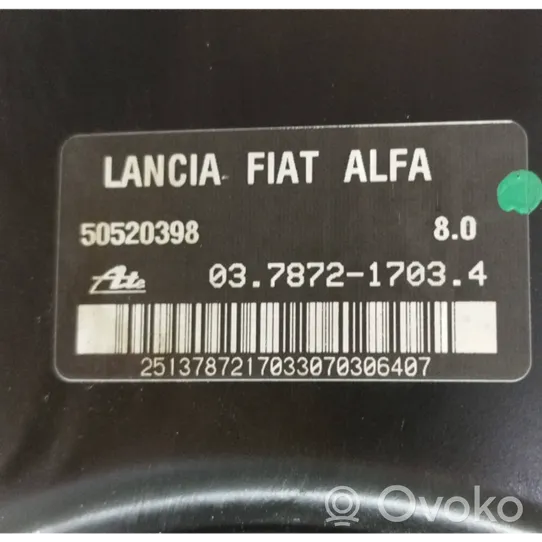 Alfa Romeo Giulietta Stabdžių vakuumo pūslė 50520398