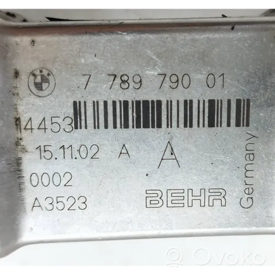 BMW 7 E65 E66 EGR valve cooler 7789790