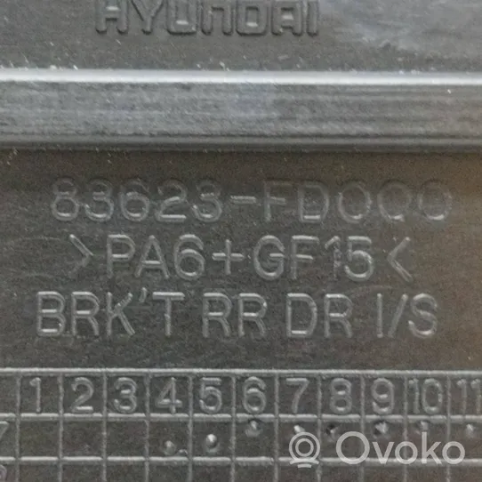 Hyundai i30 Galinė atidarymo rankenėlė vidinė 83623FD000