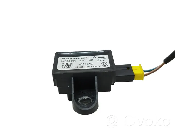 Mercedes-Benz S W221 Gaisa spilvenu trieciensensors A0038212751