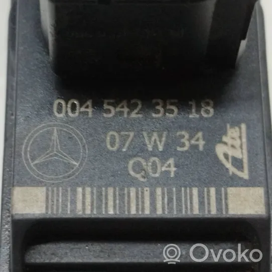Mercedes-Benz S W221 Sensore di accelerazione 0045423518