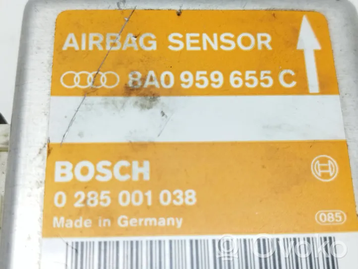 Audi A6 S6 C4 4A Gaisa spilvenu vadības bloks 8A0959655C