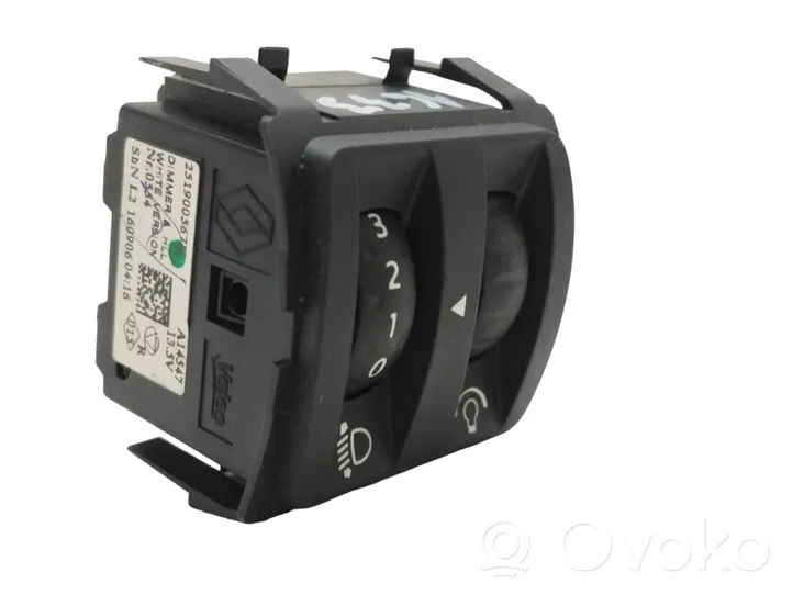 Renault Trafic III (X82) Headlight level height control switch 251900567