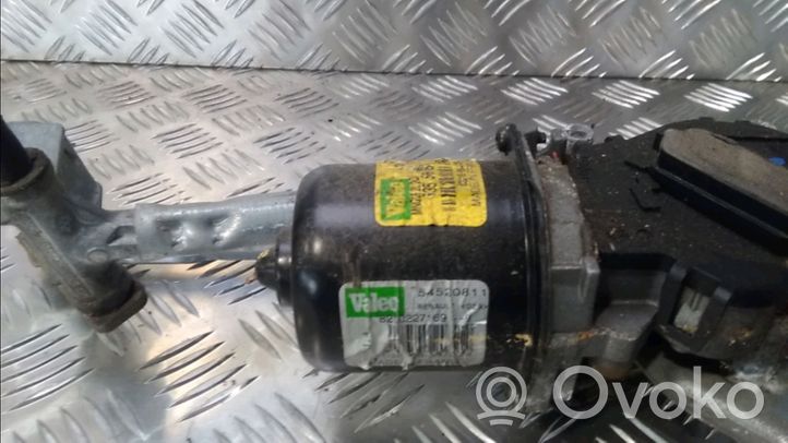 Renault Megane II Mechanizm i silniczek wycieraczek szyby przedniej / czołowej 8200227169