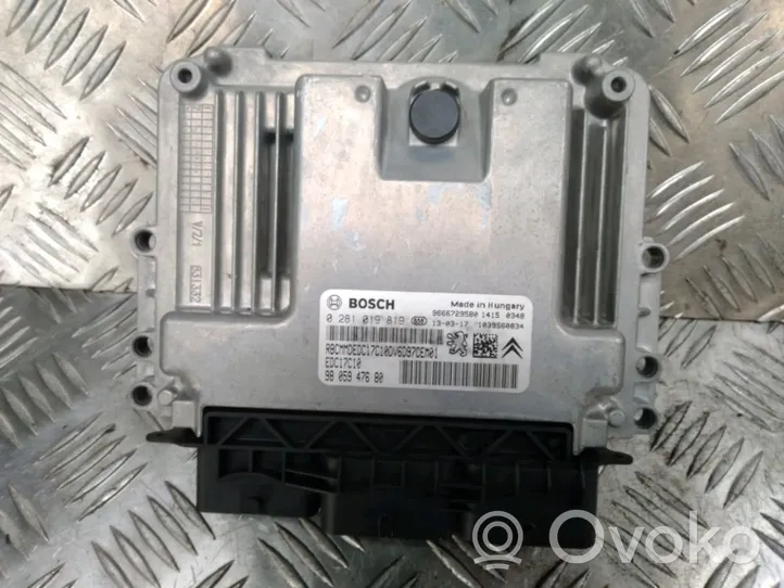 Citroen C4 II Calculateur moteur ECU 1611554580