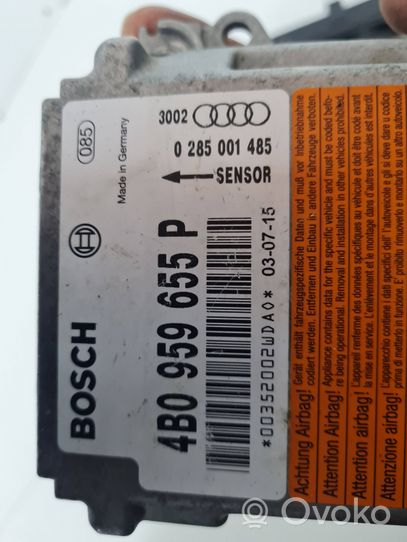 Audi A6 S6 C5 4B Module de contrôle airbag 4B0959655P