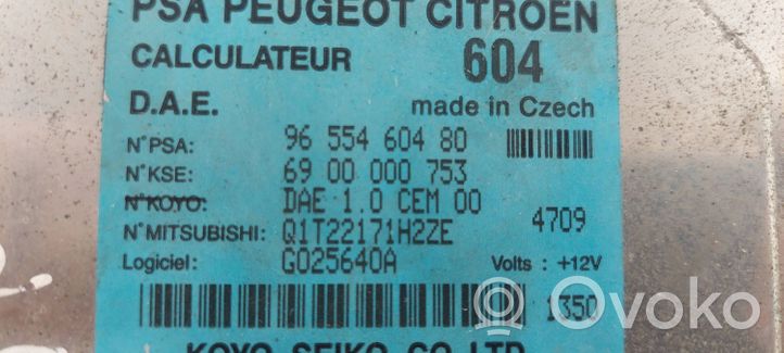 Citroen C3 Unité de commande / calculateur direction assistée 9655460480