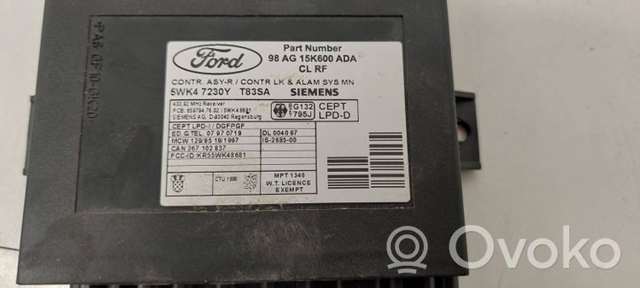 Ford Focus Centrālās atslēgas vadības bloks 98AG15K600ADA