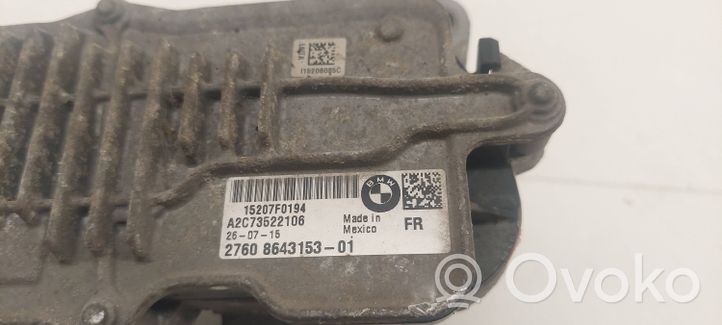 BMW 3 F30 F35 F31 Motor reductor de la caja de velocidades 8643153