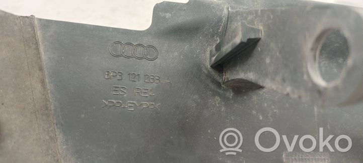 Audi A3 S3 8P Déflecteur d'air de radiateur de refroidissement 8P3121283A