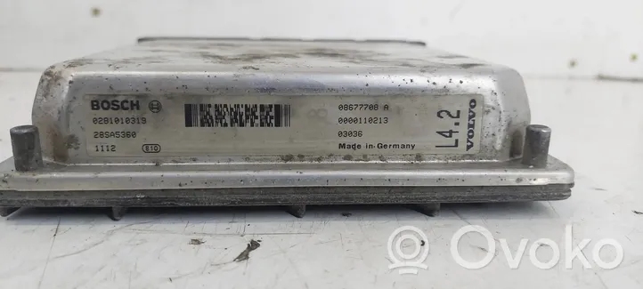 Volvo S60 Sterownik / Moduł ECU 08677708A