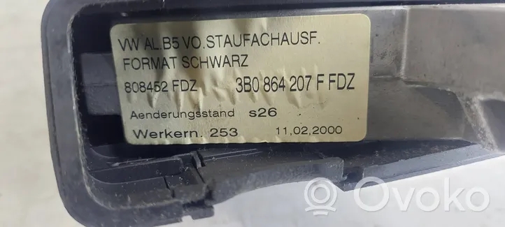 Volkswagen PASSAT B5 Podłokietnik tunelu środkowego 3B0864207F