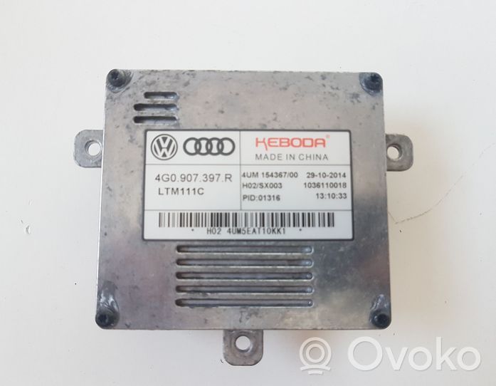 Audi A6 S6 C7 4G Žibinto blokelis/ (xenon blokelis) 4G0907397R