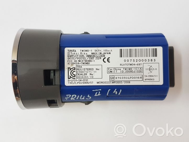 Toyota Prius (XW30) Interruttore a pulsante start e stop motore 2009DJ1026