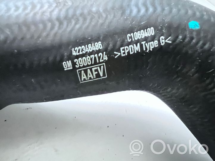 Opel Insignia B Przewód / Wąż chłodnicy 39087124