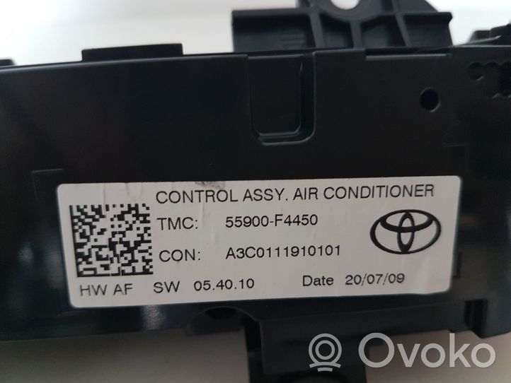 Toyota C-HR Unité de contrôle climatique 55900F4450