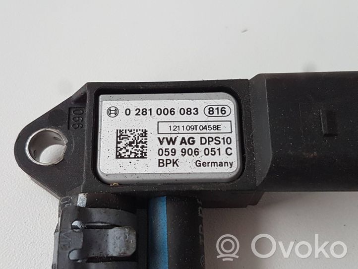 Audi A4 S4 B8 8K Sensore di pressione dei gas di scarico 059906051C