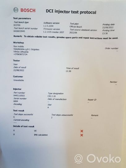 BMW 1 E82 E88 Fuel injector 8515060