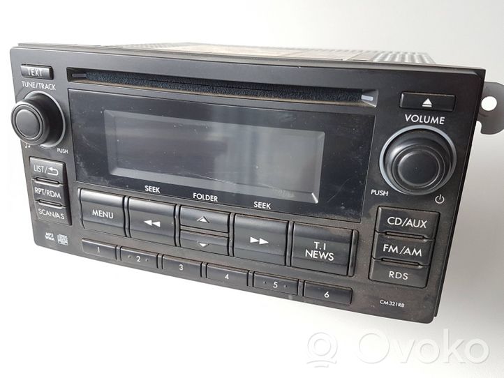 Subaru XV Unité principale radio / CD / DVD / GPS 86201FJ320