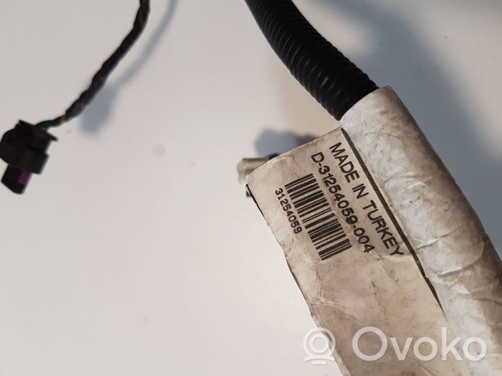 Volvo XC60 Cableado del sensor de aparcamiento (PDC) 31254059