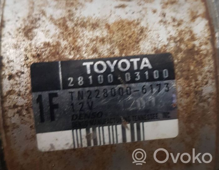 Toyota Highlander XU20 Démarreur 2810003100
