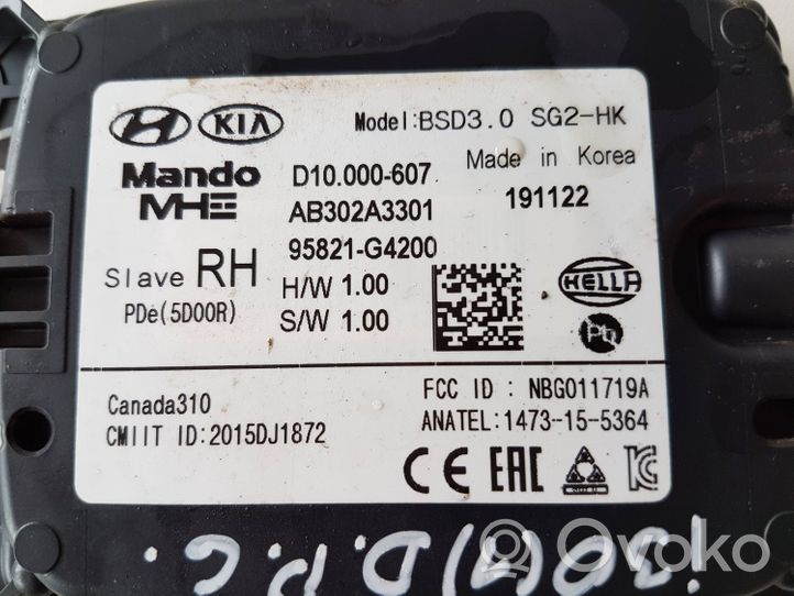 Hyundai i30 Capteur radar d'angle mort 95821G4200