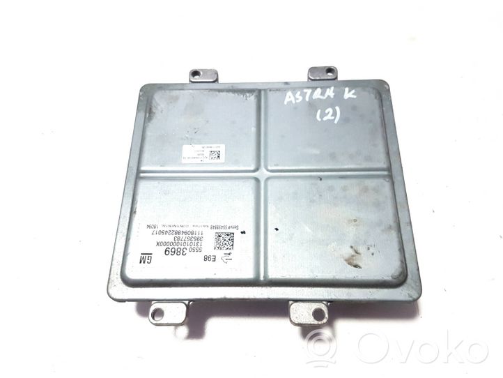 Opel Astra K Engine control unit/module 55503869