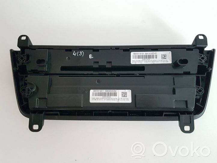 BMW 4 F36 Gran coupe Panel klimatyzacji 9363546