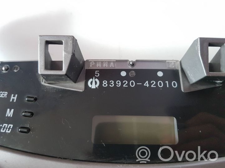 Toyota RAV 4 (XA30) Panel klimatyzacji 8392042010