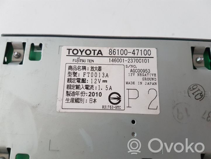 Toyota Prius (XW30) Wzmacniacz audio 8610047100