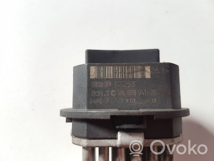 Volvo V70 Heater blower motor/fan resistor 5HL008941