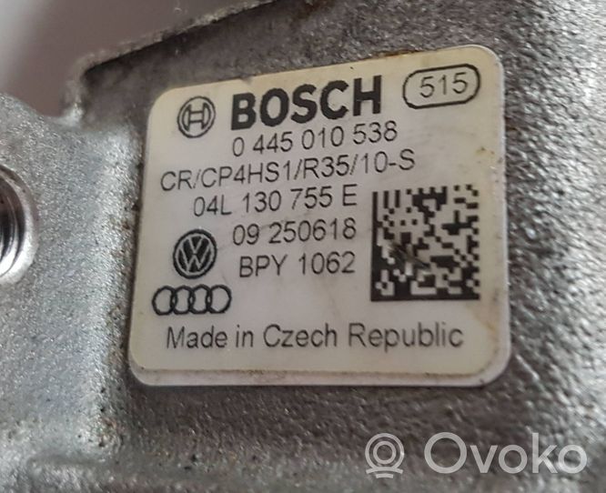 Volkswagen Tiguan Pompe d'injection de carburant à haute pression 0445010538